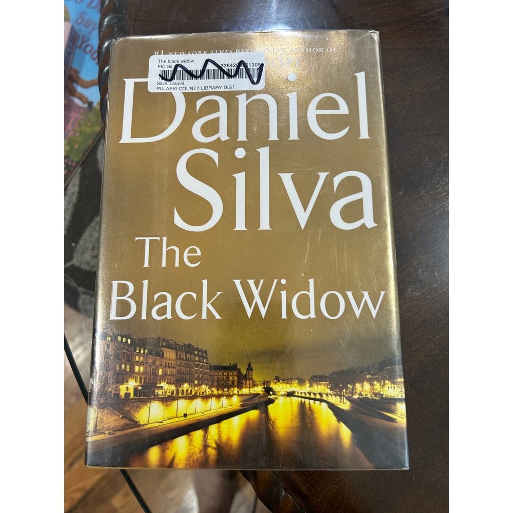 The Black Widow Daniel Silva Gabriel Allon Series Hardcover Book 9780062320223